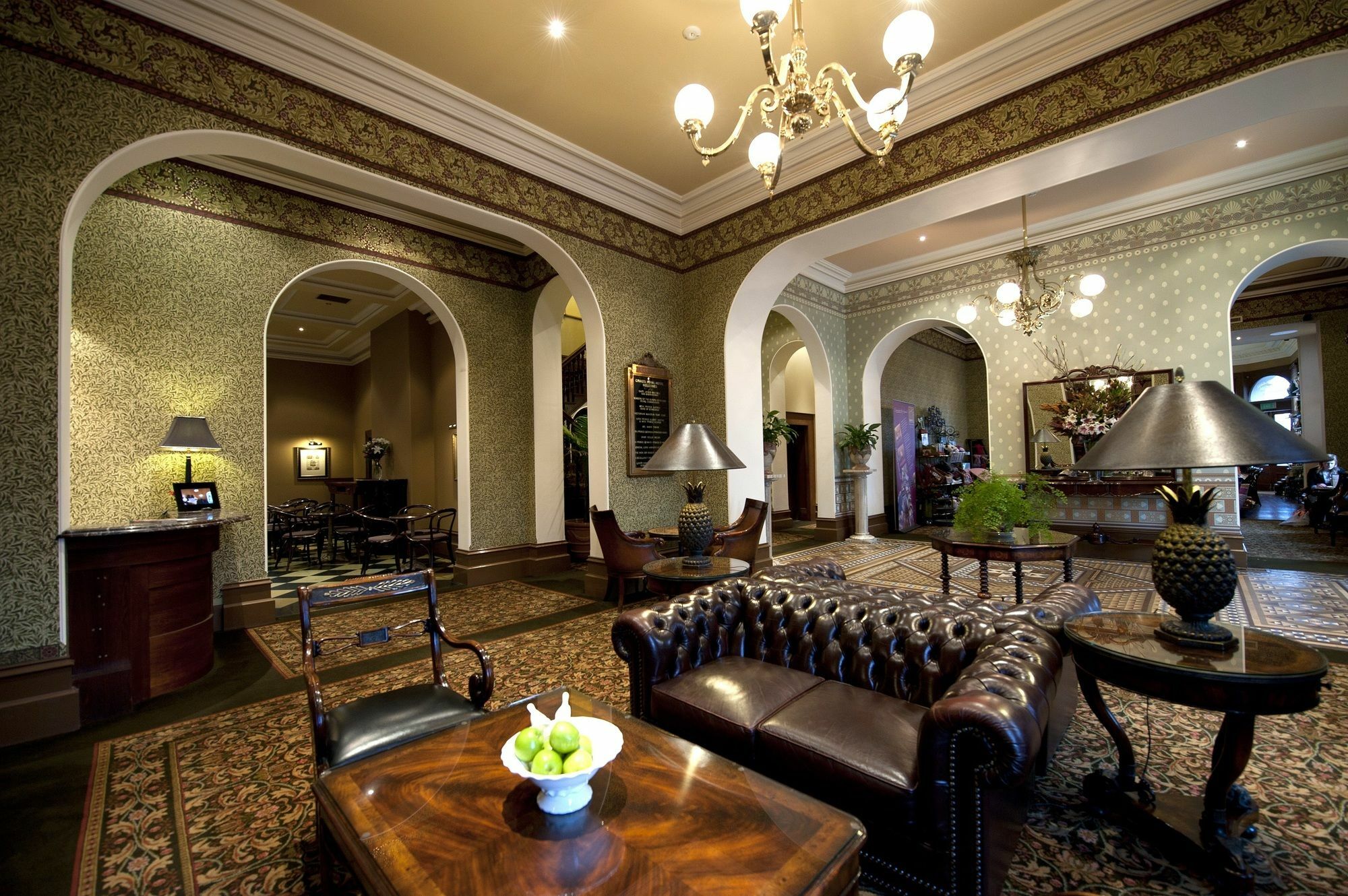クレイグズ ロイヤル ホテル バララット エクステリア 写真 The lobby of the hotel